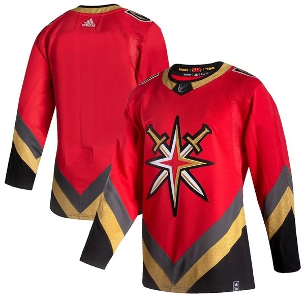 Vegas Golden Knights Trikot Blank 2022 Reverse Retro Rot Authentic